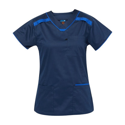 Medi 8 M88026 Womens Stretch Scrub Top