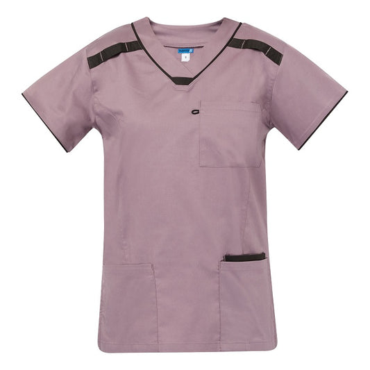 Medi 8 M88026 Womens Stretch Scrub Top