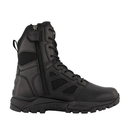 Black leather tactical  soft toe Magnum MEE130 Elite Spider X 8.0 SZ Mens Non Safety Boots