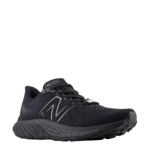 Black New Balance MEVOZSR3 Mens Fresh Foam X Evoz v3 Slip Resistant Non Safety Sneaker angle view