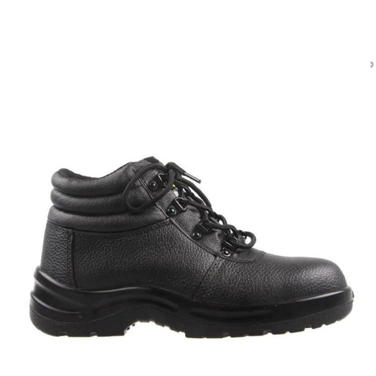 Black Steel Toe Munka MFW18122 Bull Lace Up Safety Boots