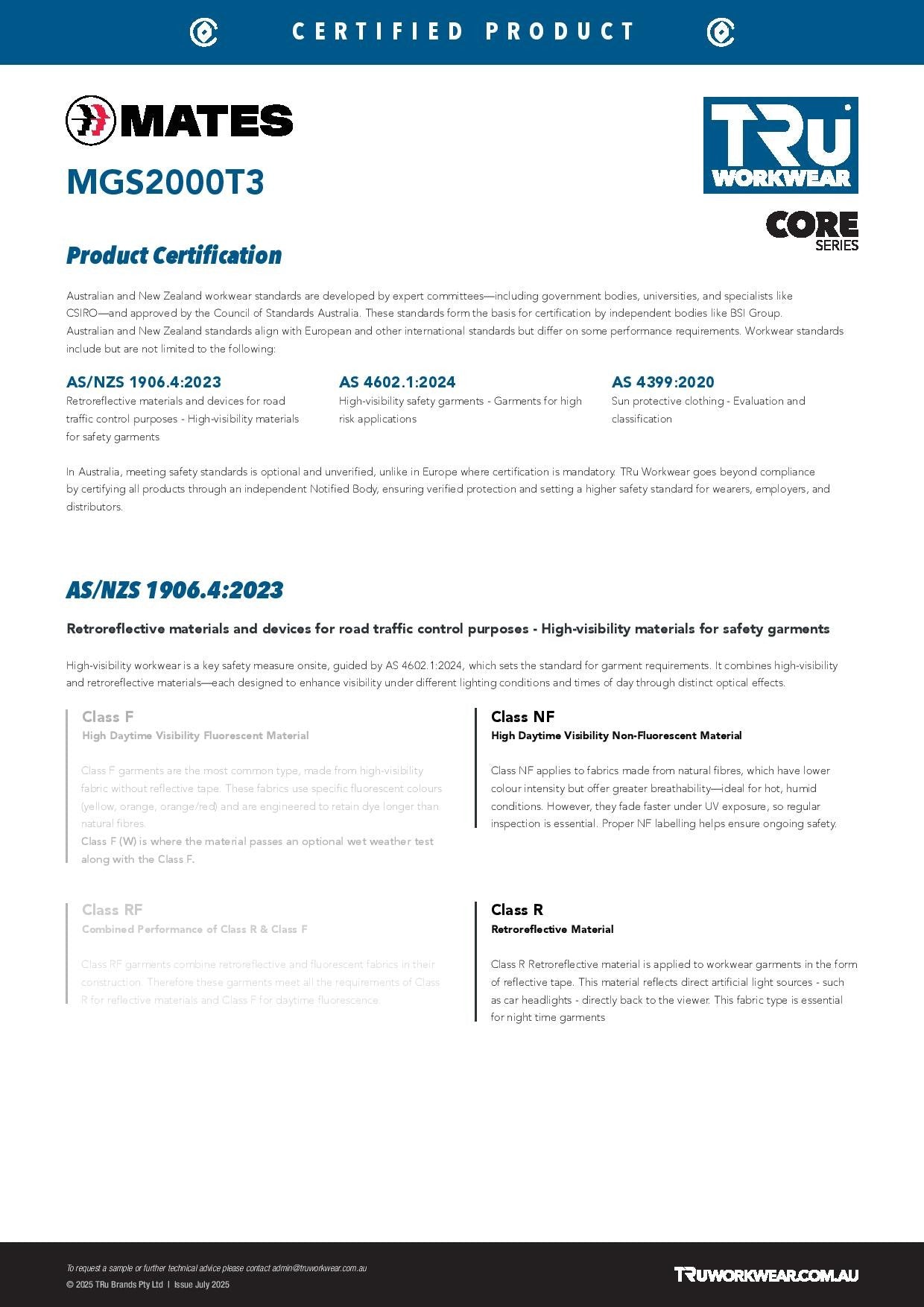 Specification