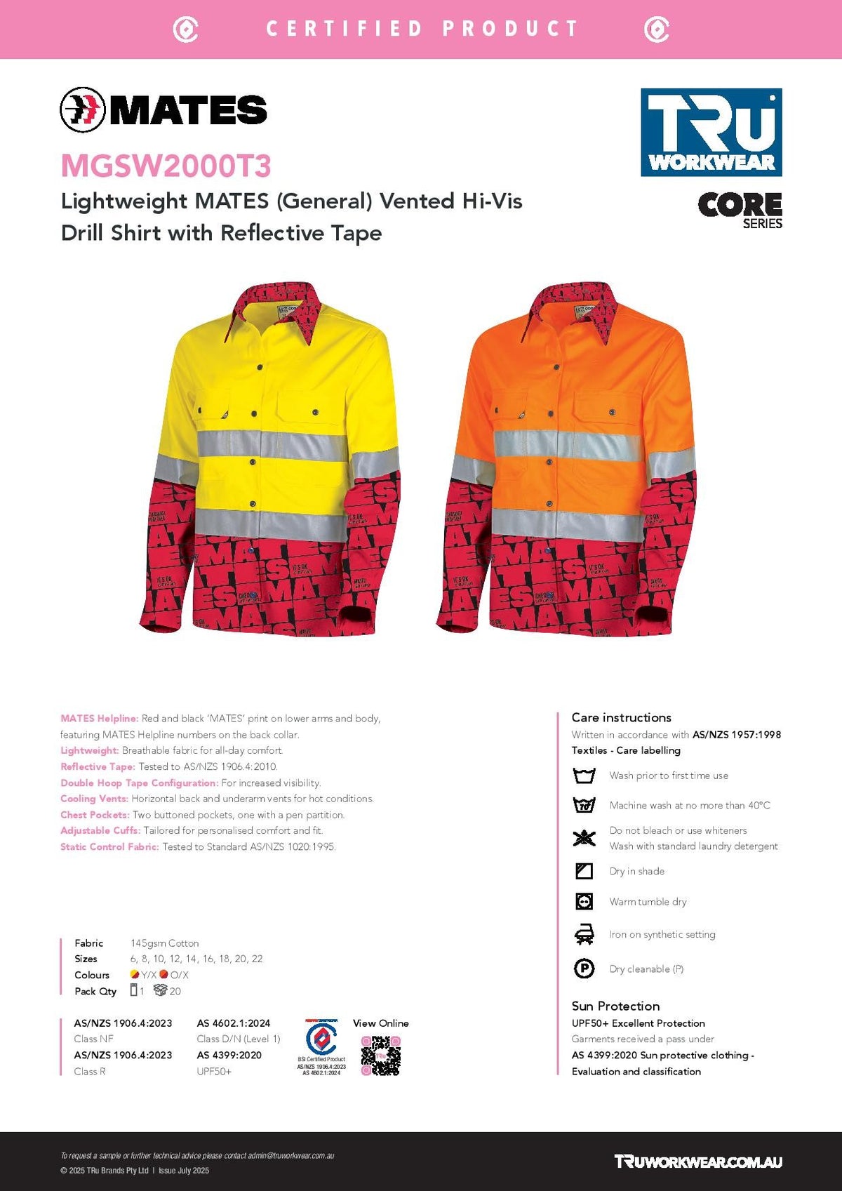 Specification