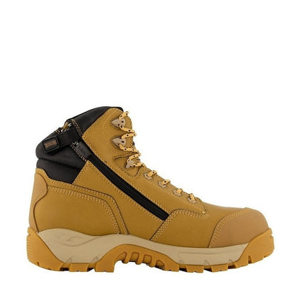 Wheat zip Magnum MPN650 Precision Max WP Soft Toe Boots