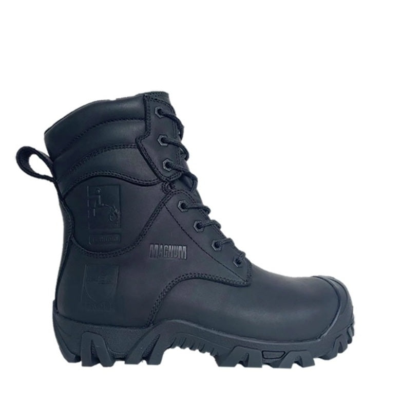Black Leather Magnum MVC200 Vulcan CT CP WPI Pro Womens Composite Safety Boots