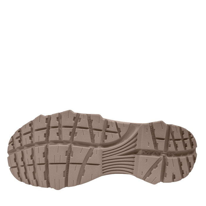 Mack MKOCTAL2Z Ladies Octane Zip 2.0 Safety Boots, rugged, cushioned sole.  Sole view