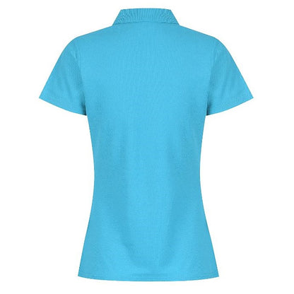 Aussie Pacific N2312 Hunter Ladies Polo Cyan