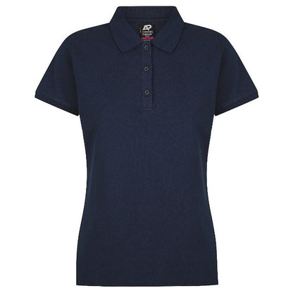 Aussie Pacific N2315 Claremont Ladies Work Polo Navy - Front view