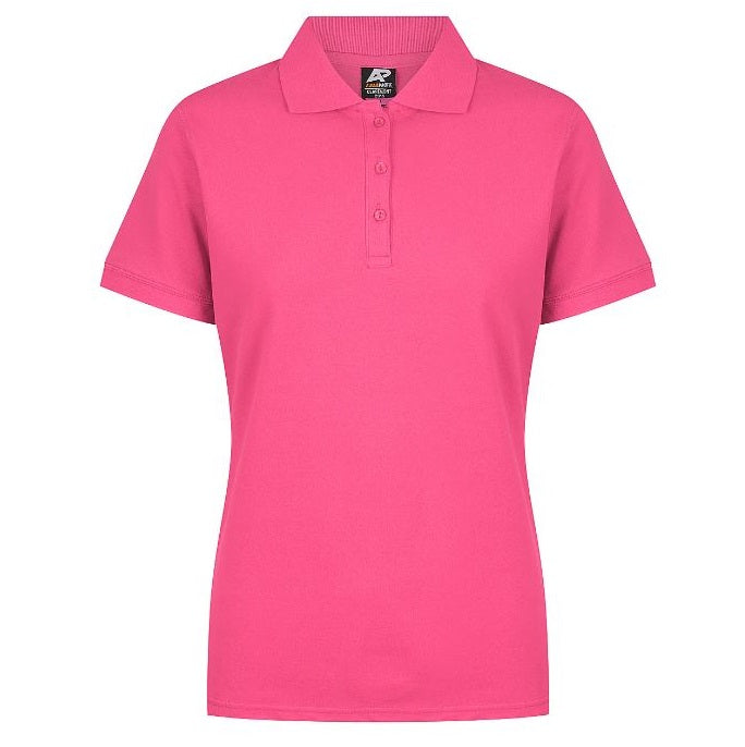 Aussie Pacific N2315 Claremont Ladies Polo Pink