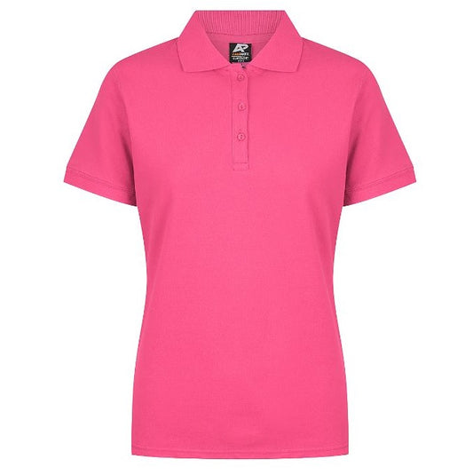 Aussie Pacific N2315 Claremont Ladies Polo Pink