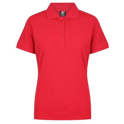 Aussie Pacific N2315 Claremont Ladies Polo Red