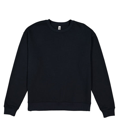 Black sweatshirt on a white background