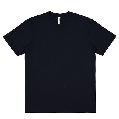 Black t-shirt on a white background