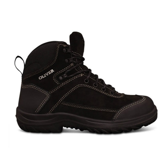 Oliver 34-623 Black Laced Ankle Safety Jogger