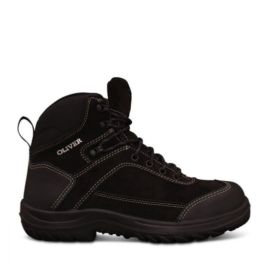 Oliver 34-623 Black Laced Ankle Safety Jogger
