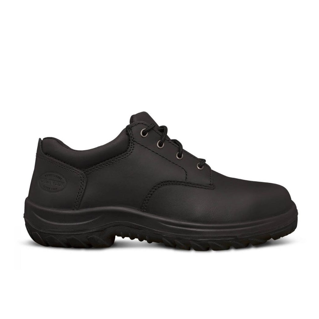 Oliver 34-652 Black Laced Derby Steel Toe Safety Shoe