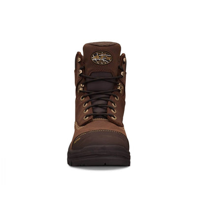 Oliver 55-337 Brown 150Mm Lace Up Safety Boot