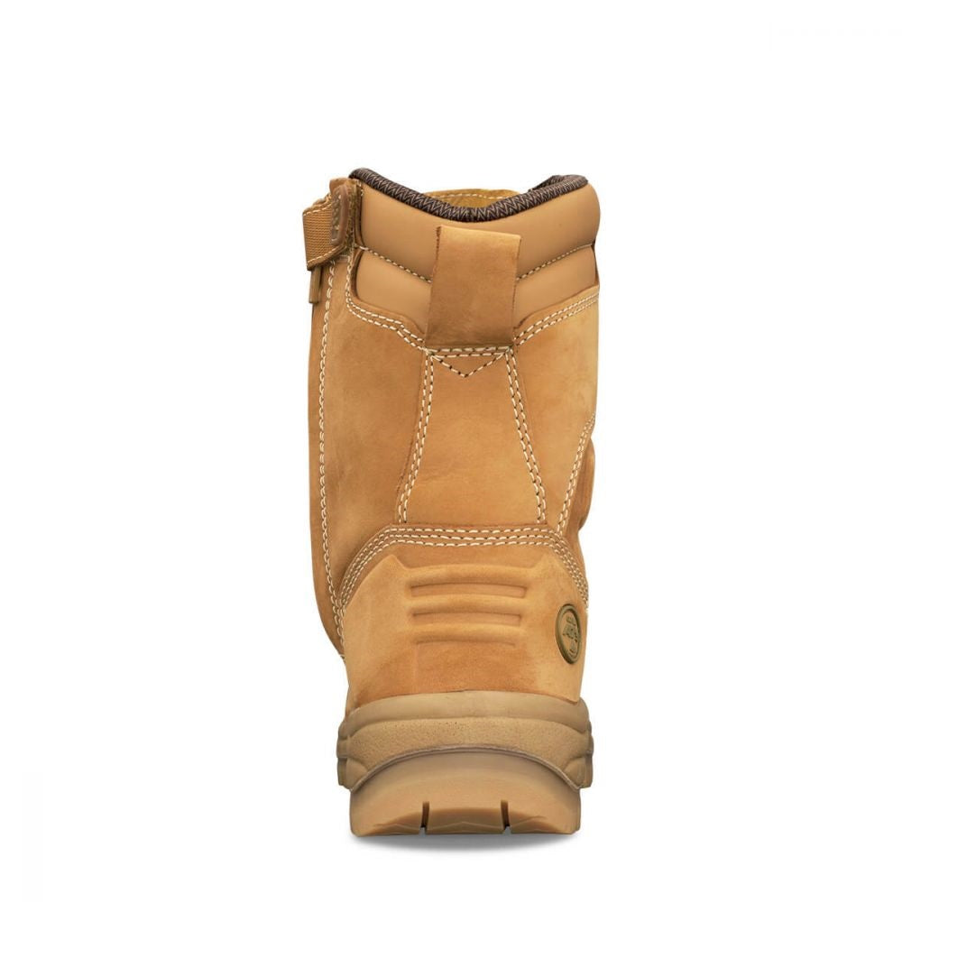 Oliver 55-385 Wheat 200Mm Hi-Leg Zip Side Safety Boot