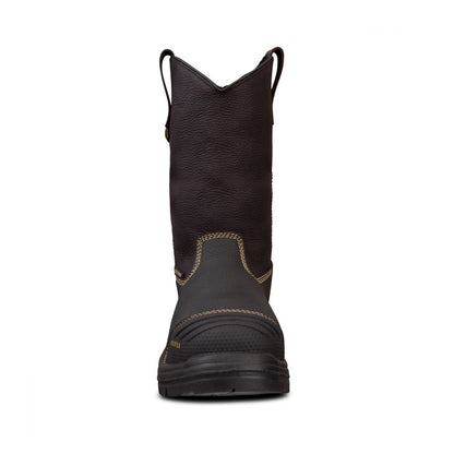 Oliver 65-493 Brown 240Mm Pull On Waterproof Riggers Safety Boot