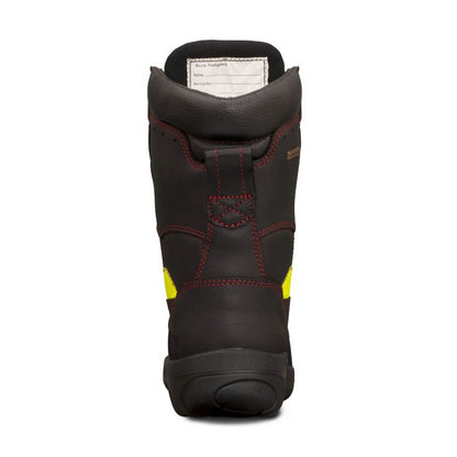 Oliver 66-495 Black 230Mm Lace Up Structural Fire Fighters Composite Safety Boot