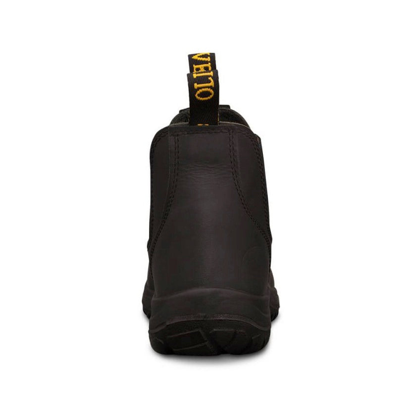 Oliver 34-620 DISCONTINUED Black Elastic Sided Safety Boot