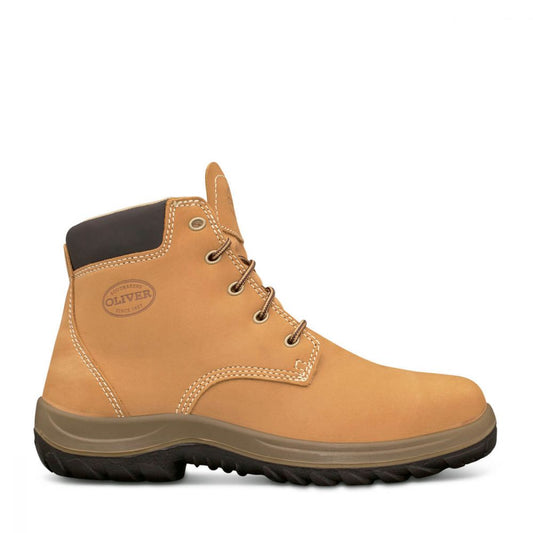 Oliver 34-632 Wheat Lace Up Ankle Safety Boots