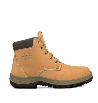 Oliver 34-632 Wheat Lace Up Ankle Safety Boots