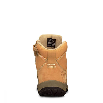 Oliver 34-662 Wheat Zip Side Ankle Safety Boots