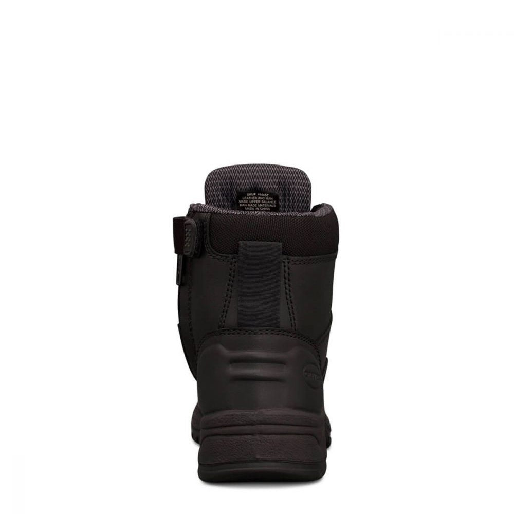 Oliver 49-445Z Ladies Black Zip Side Safety Boots