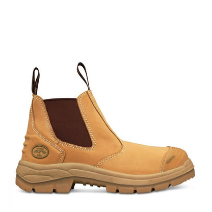 Oliver 55-322 Wheat Elastic Sided Safety Boots
