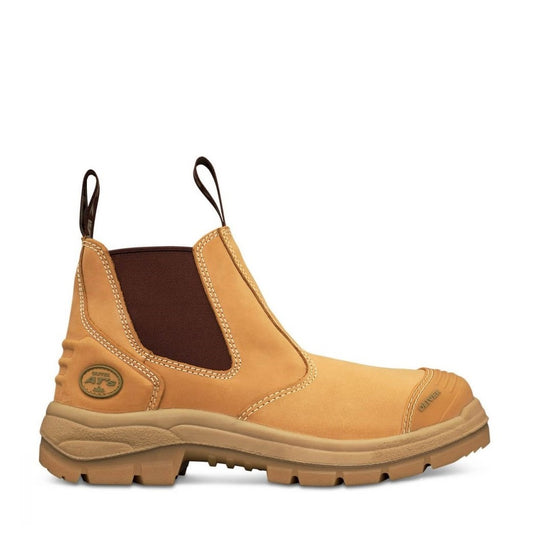 Oliver 55-322 Wheat Elastic Sided Safety Boots