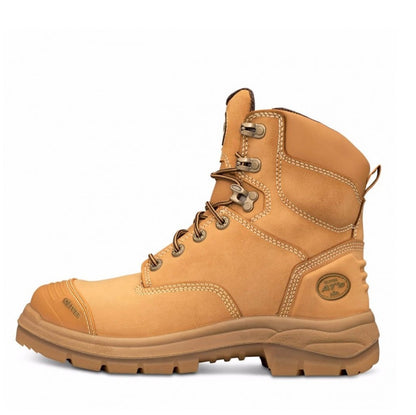 Oliver 55-332 Wheat 150mm Lace Up Safety Boots