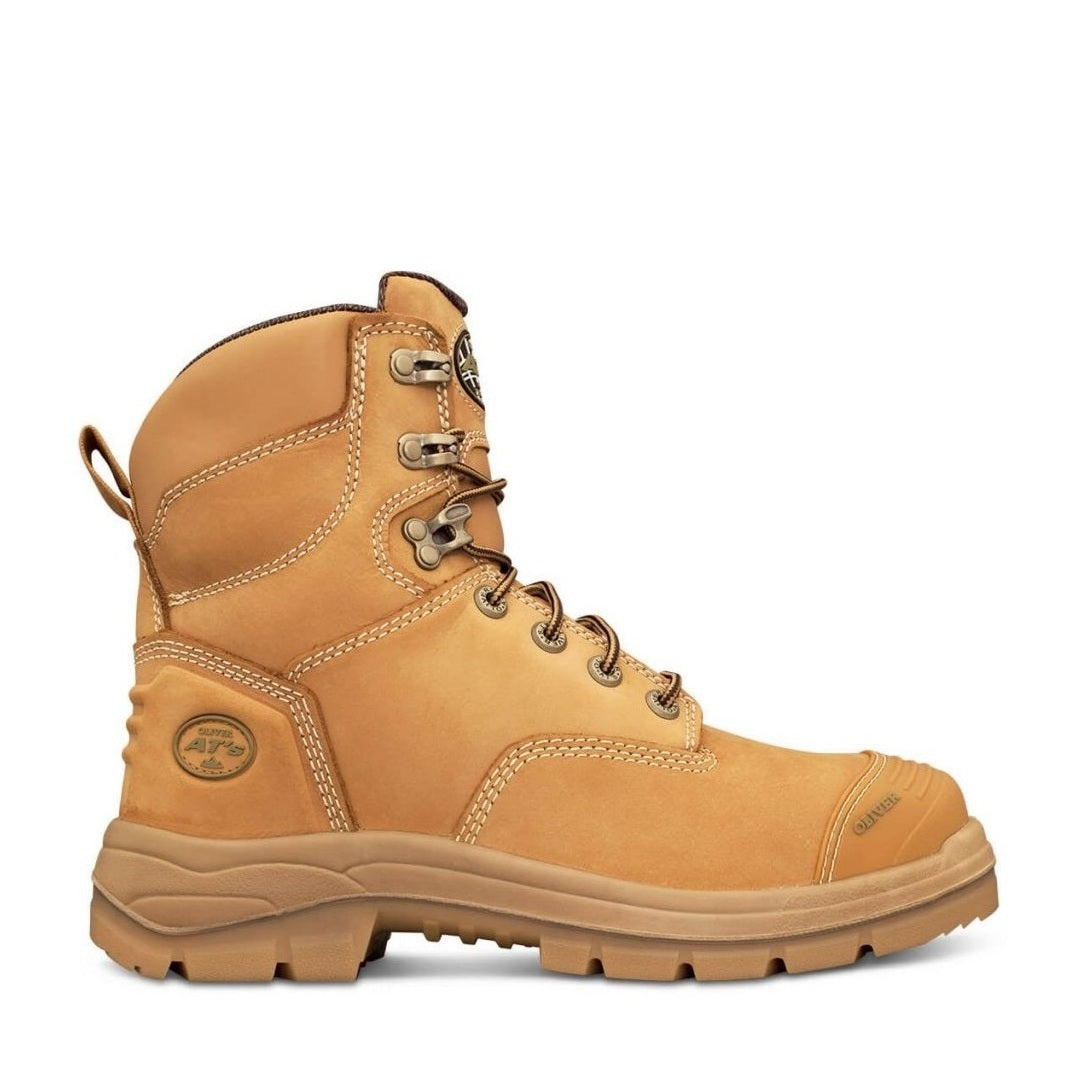 Oliver 55-332 Wheat 150mm Lace Up Safety Boots