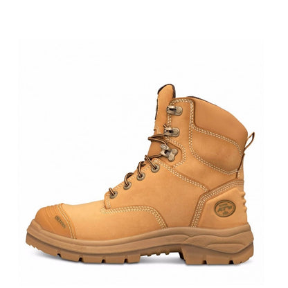 Oliver 55-332Z Wheat 150mm Zip Side Safety Boots