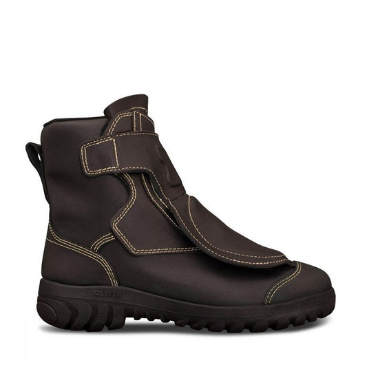 Oliver 66-399 Black Smelter Safety Boots With External Metguard