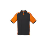 Black/Orange/White