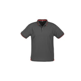 Steel Grey/Red