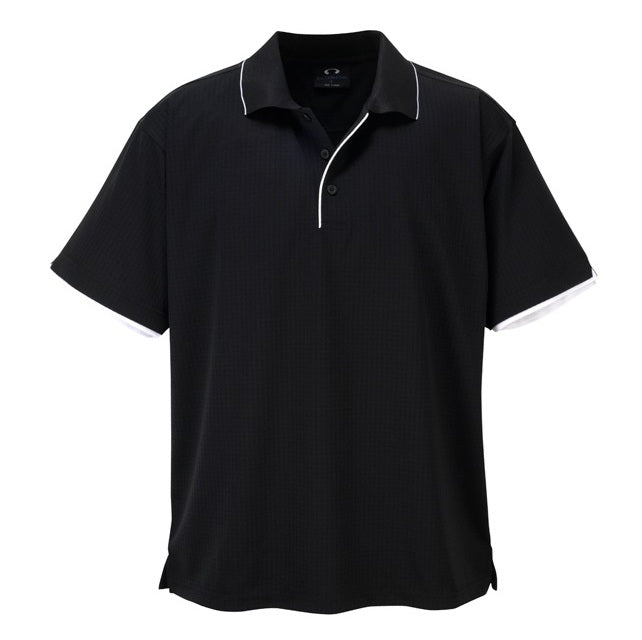 mens black classic Biz Collection P3200 Mens Elite Polo
