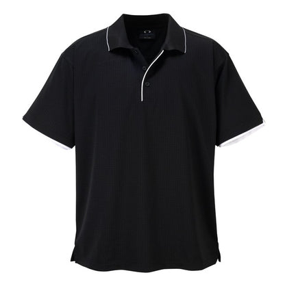 mens black classic Biz Collection P3200 Mens Elite Polo