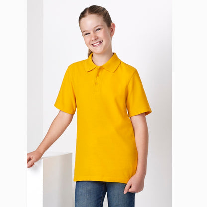 Biz Collection P400KS Crew Kids Polo White