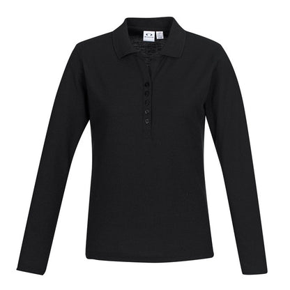 Biz Collection P400LL Crew Ladies Long Sleeve Polo