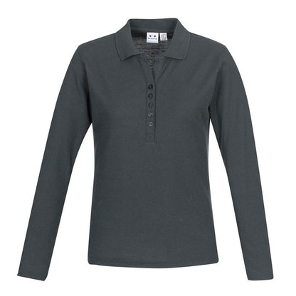 Biz Collection P400LL Crew Ladies Long Sleeve Polo