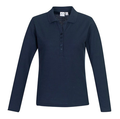 Biz Collection P400LL Crew Ladies Long Sleeve Polo