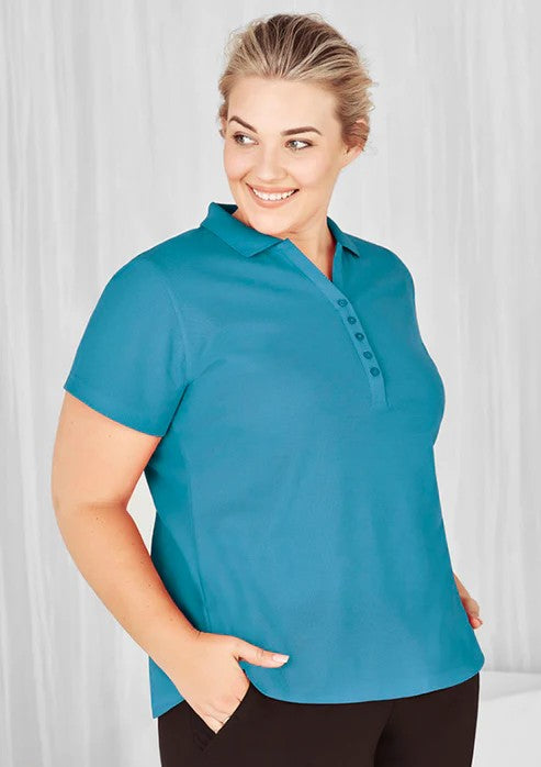 Biz Collection P400LS Crew Ladies Polo