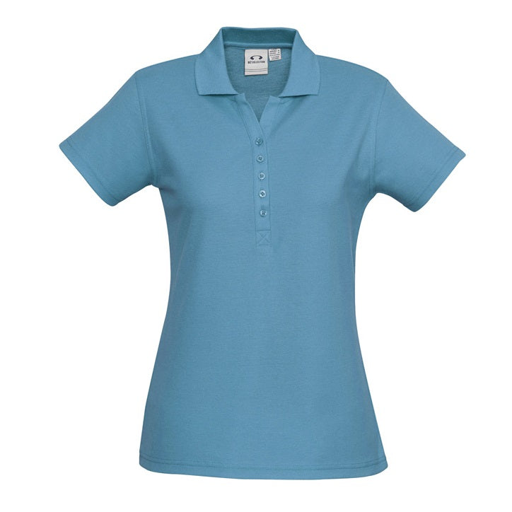 Biz Collection P400LS Crew Ladies Polo Teal