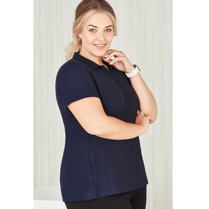 Biz Collection P400LS Crew Ladies Polo