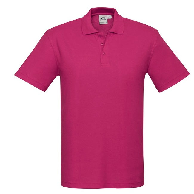Biz Collection P400MS Crew Mens Polo