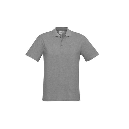 Biz Collection P400KS Crew Kids Polo Grey Marle