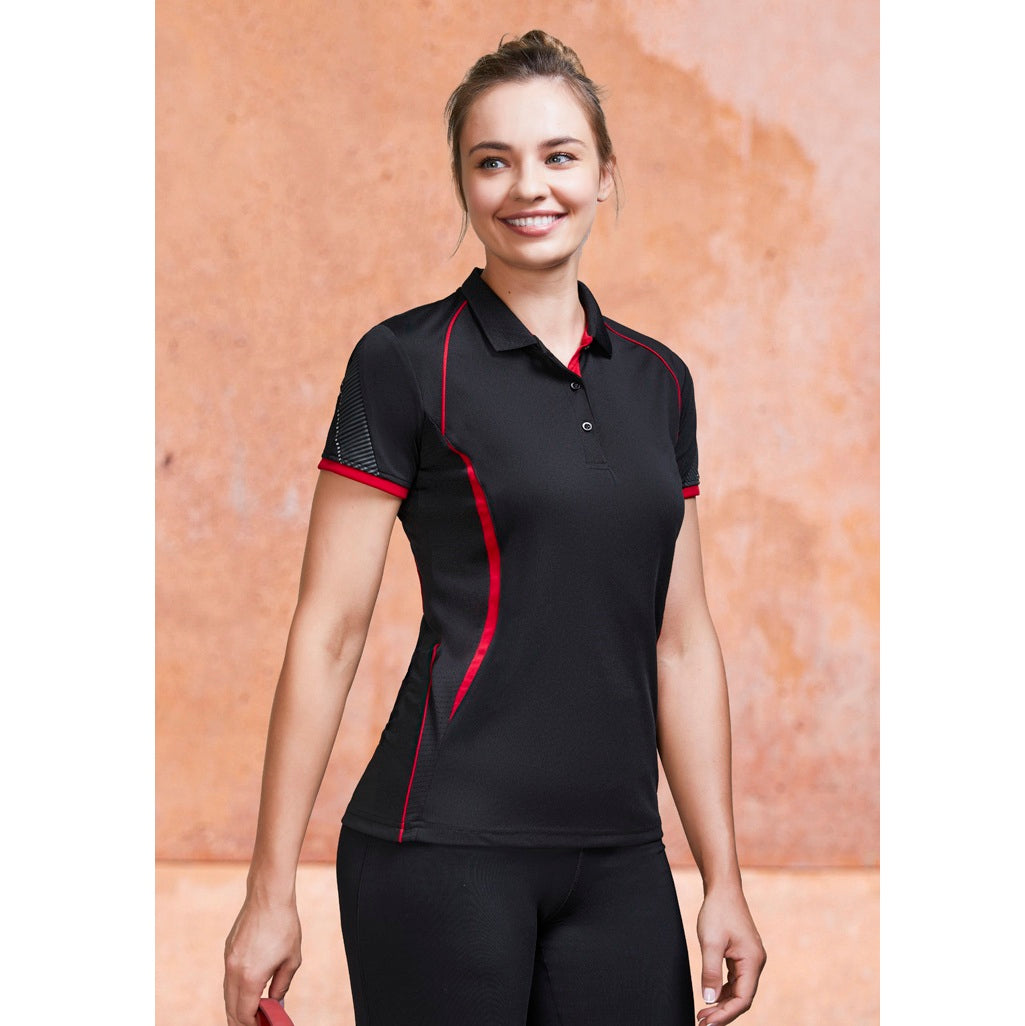 Biz Collection P405LS Razor Ladies Polo