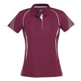 Maroon/White